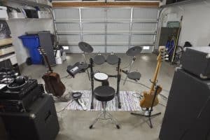Can You Store Drums In a Garage Or Shed?
